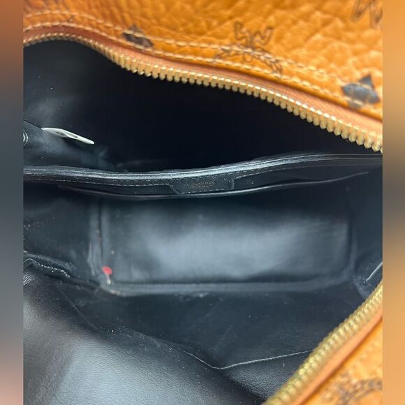 MCM Cognac / Brown Medium Backpack - Picture 8 of 13